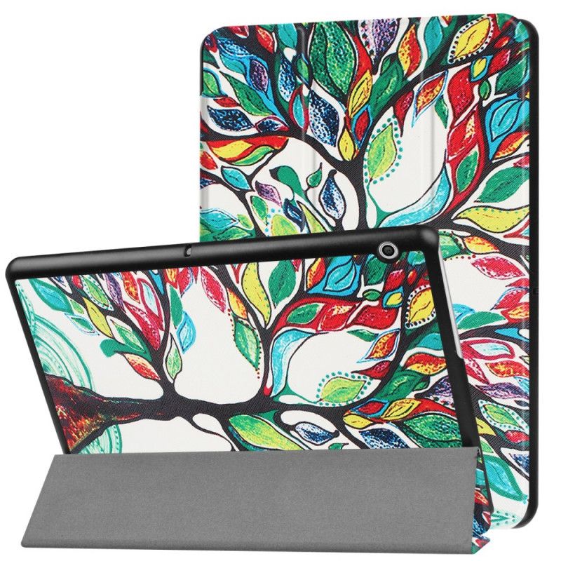 Smart Case Huawei Mediapad T3 10 Arbre Coloré