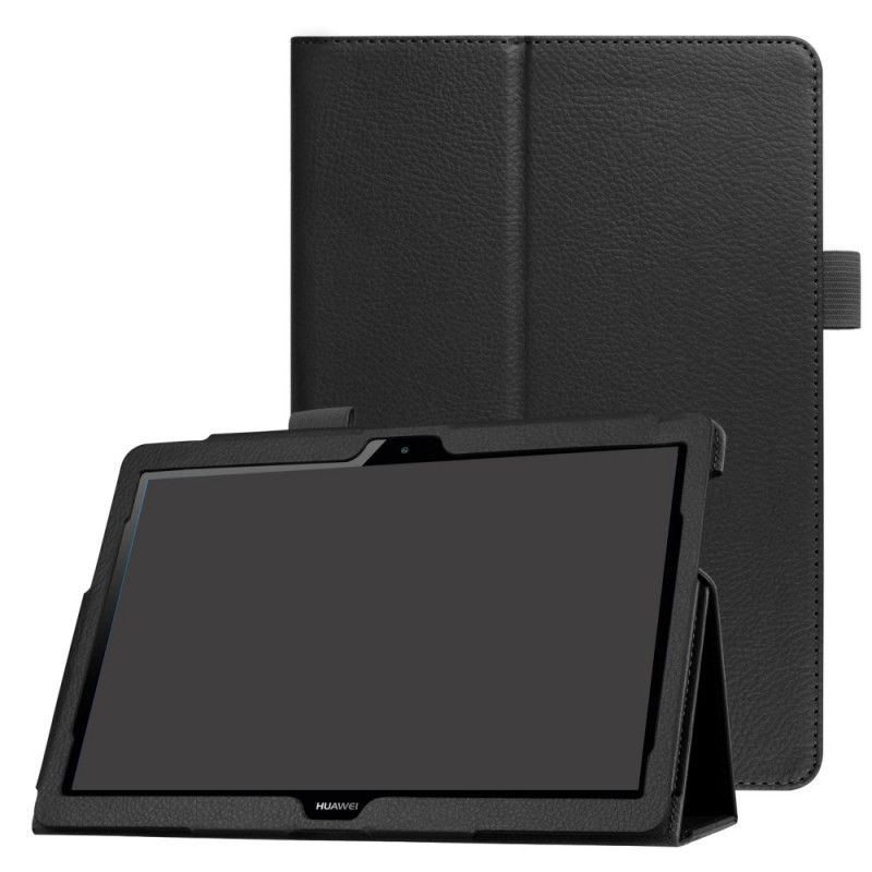 Smart Case Huawei Mediapad T3 10 Deux Volets Style Cuir Litchi