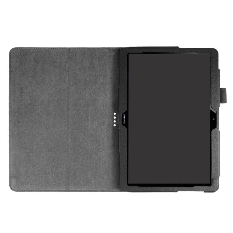 Smart Case Huawei Mediapad T3 10 Deux Volets Style Cuir Litchi