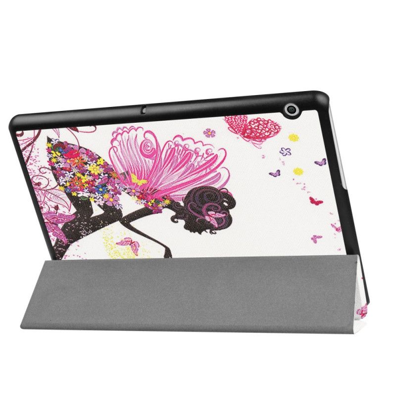 Smart Case Huawei Mediapad T3 10 Fée Florale