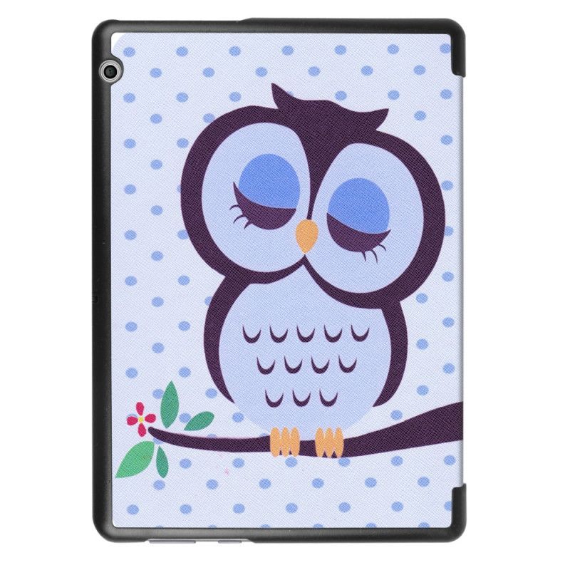 Smart Case Huawei Mediapad T3 10 Hibou Endormi