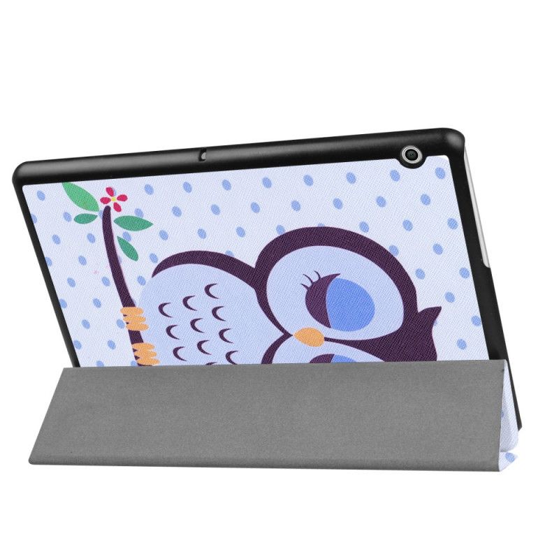 Smart Case Huawei Mediapad T3 10 Hibou Endormi