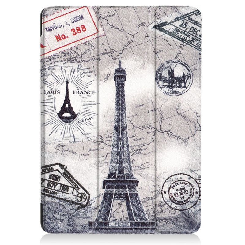 Smart Case Huawei Mediapad T3 10 Tour Eiffel Rétro