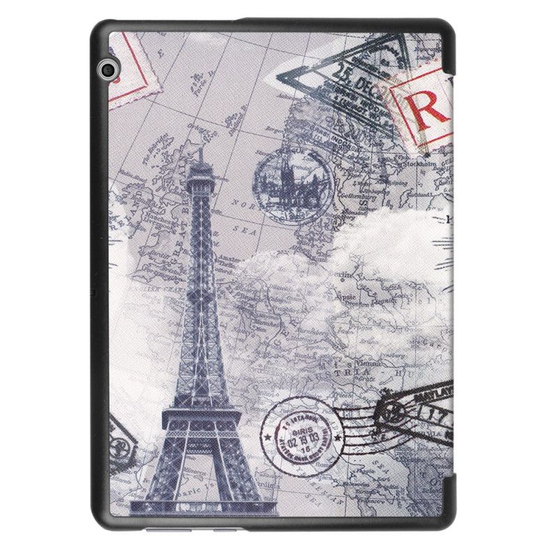 Smart Case Huawei Mediapad T3 10 Tour Eiffel Rétro