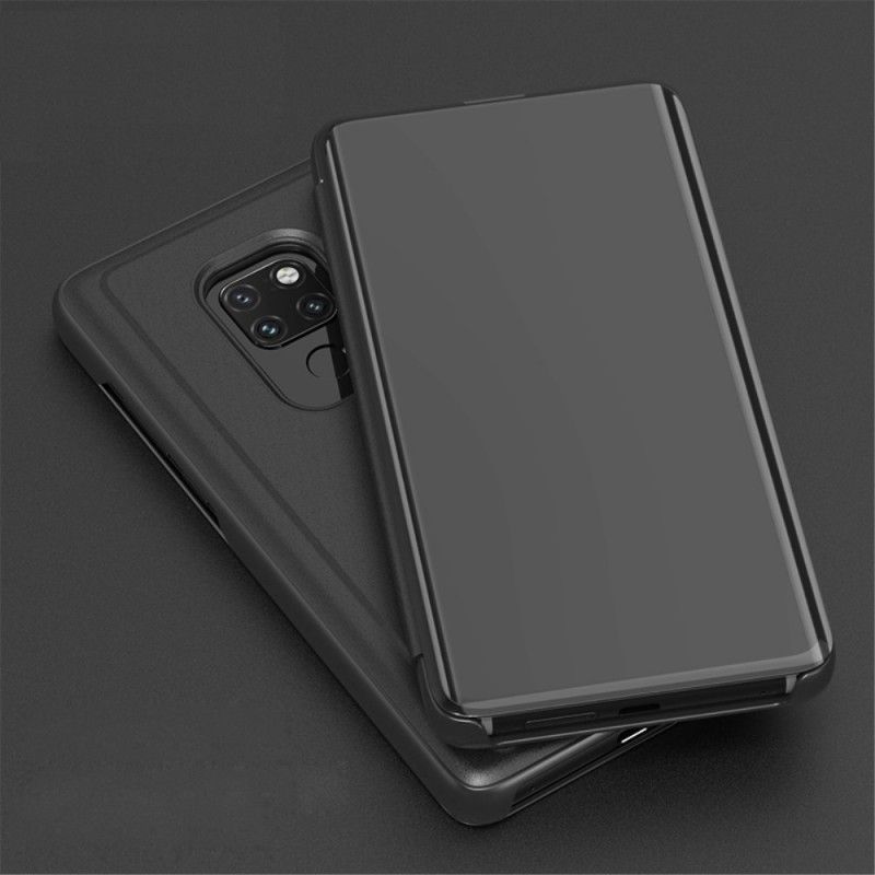 View Cover Huawei Mate 20 Miroir Et Simili Cuir