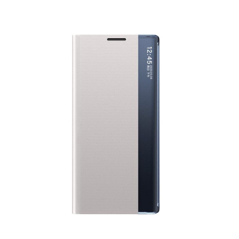 View Cover Huawei P Smart 2021 Simili Cuir Texturé