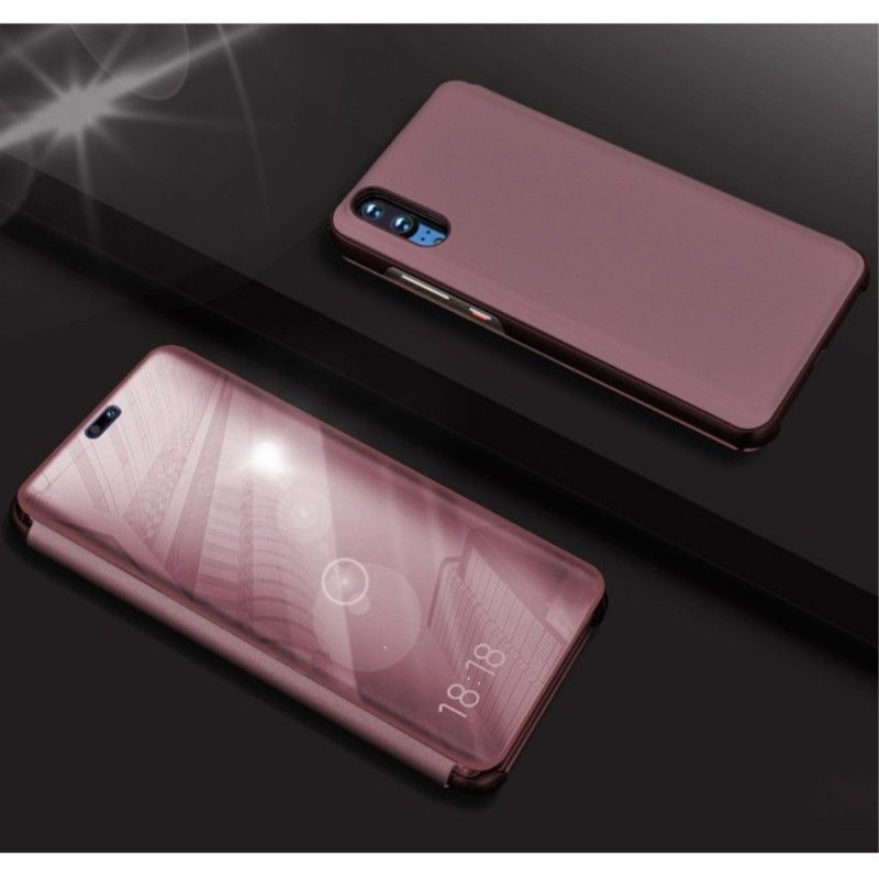 View Cover Huawei P20 Pro Miroir Et Simili Cuir