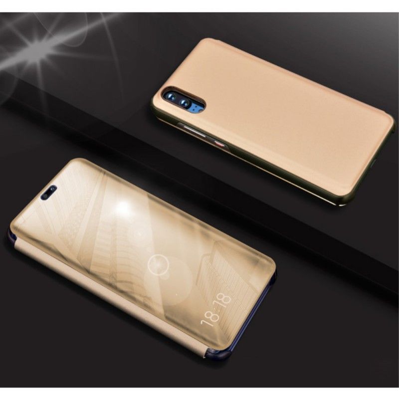 View Cover Huawei P20 Pro Miroir Et Simili Cuir