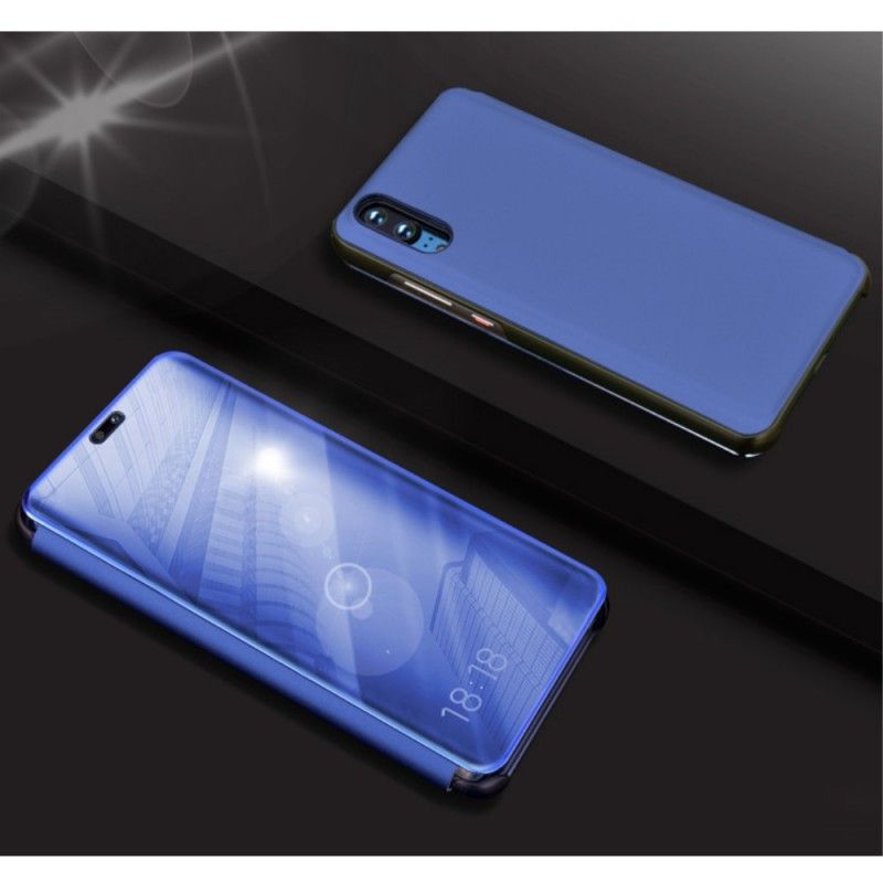 View Cover Huawei P20 Pro Miroir Et Simili Cuir