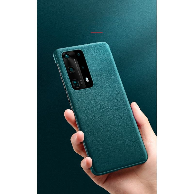 View Cover Huawei P40 Effet Cuir