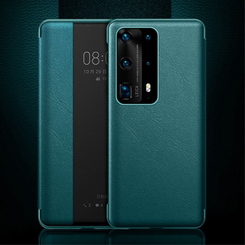 View Cover Huawei P40 Pro Effet Cuir
