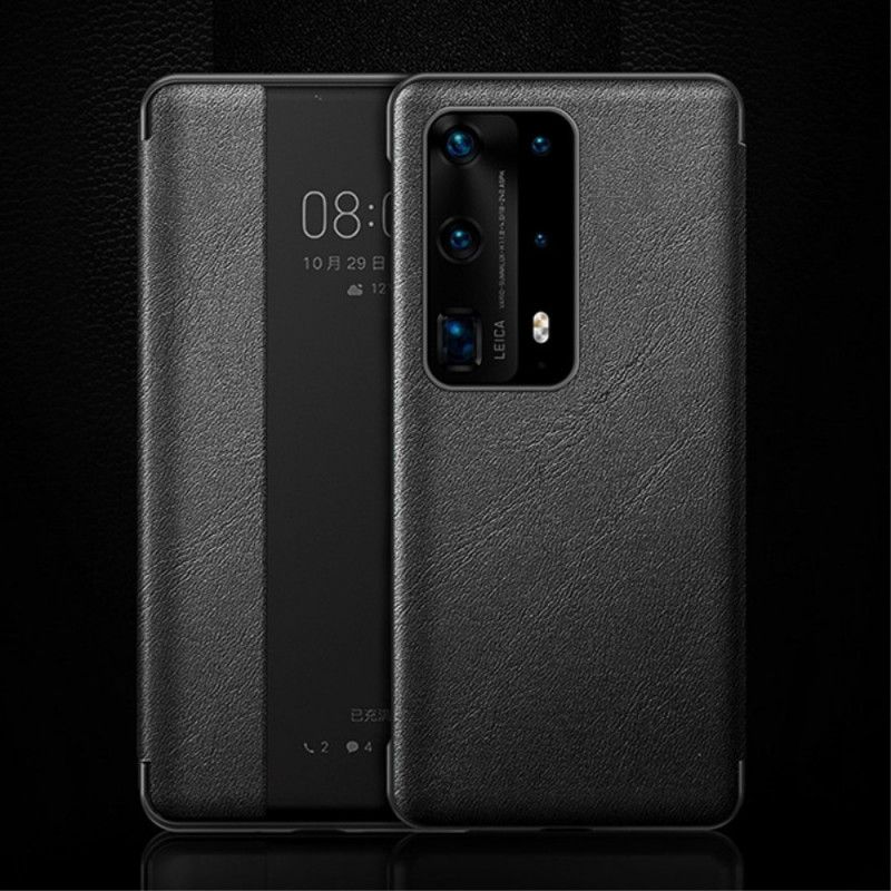 View Cover Huawei P40 Pro Effet Cuir