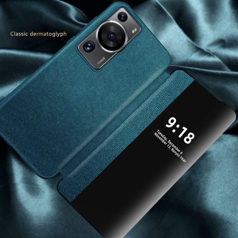 View Cover Huawei P60 Pro Simili Cuir