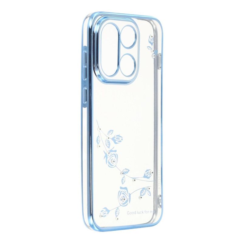Coque KADEM pour OnePlus 15 Fleurs et Strass KADEM