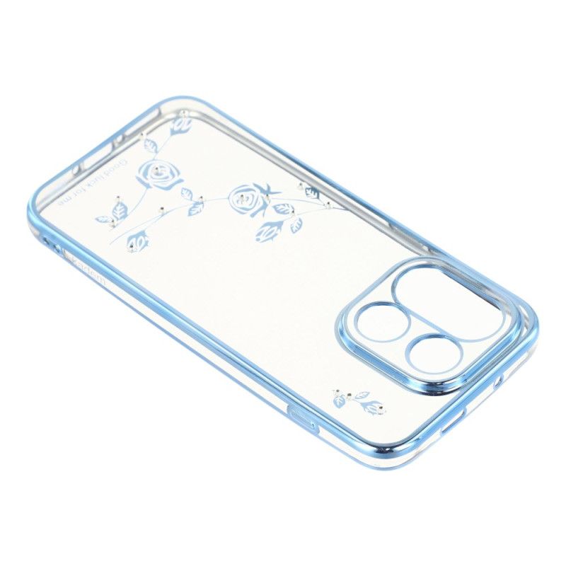 Coque KADEM pour OnePlus 15 Fleurs et Strass KADEM