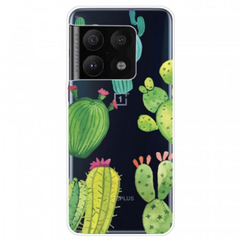 Coque OnePlus 10 Pro 5G Cactus Aquarelle