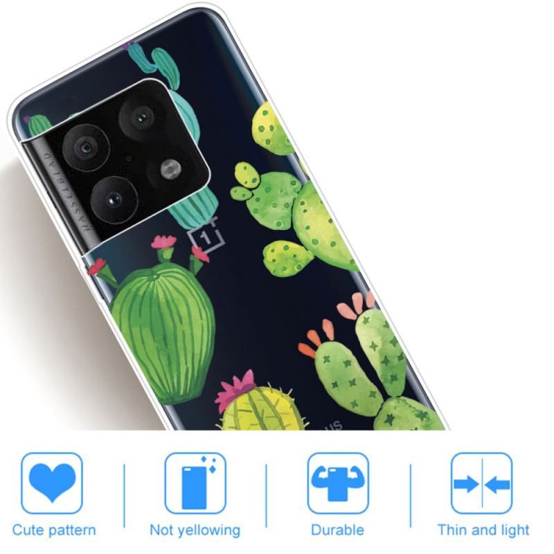 Coque OnePlus 10 Pro 5G Cactus Aquarelle