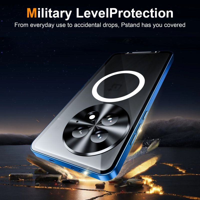 Coque OnePlus 13 Compatible MagSafe avec Cadre Métallique