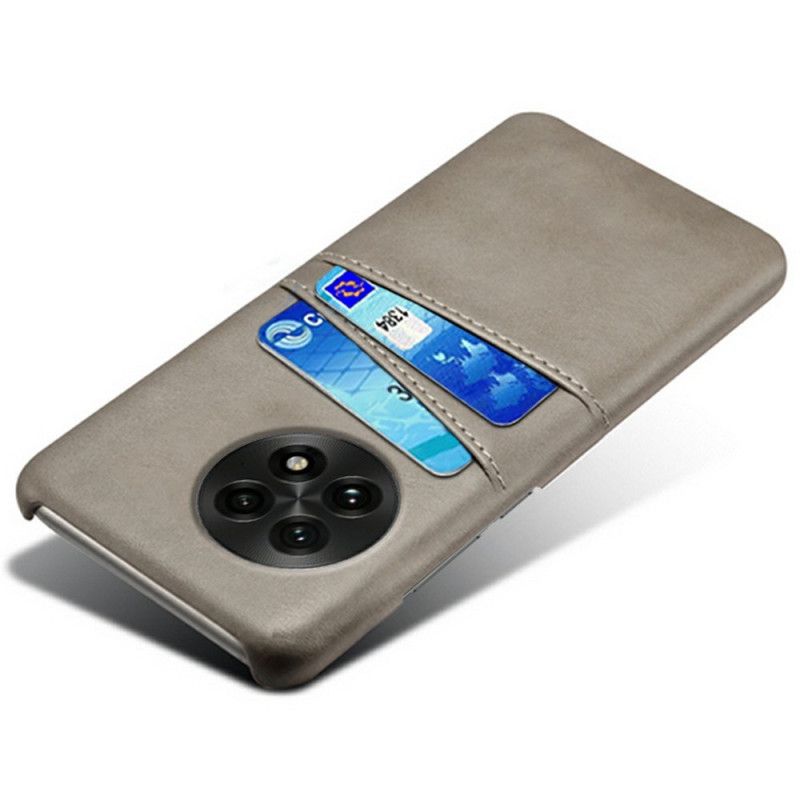 Coque OnePlus 13 Effet Cuir Porte-Cartes