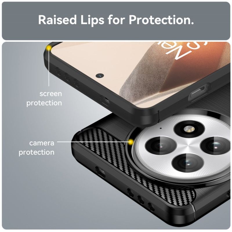 Coque OnePlus 13 Fibre Carbone Brossée