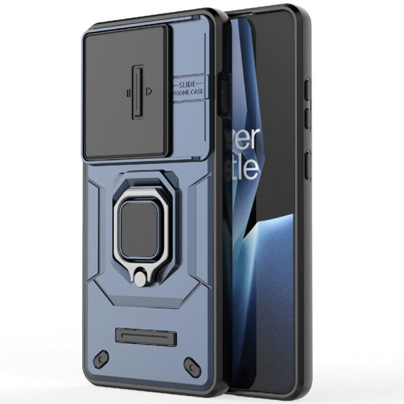 Coque OnePlus 13R Ring Résistante avec Protecteur Caméra