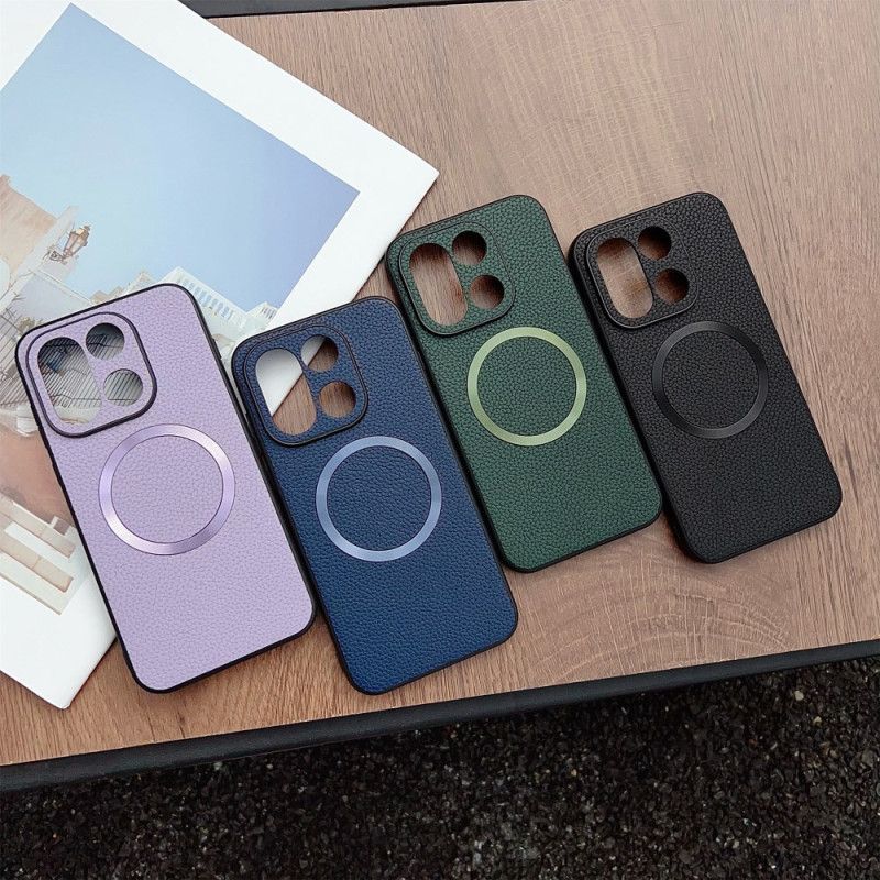 Coque OnePlus 15 5G MagSafe Texture Litchi