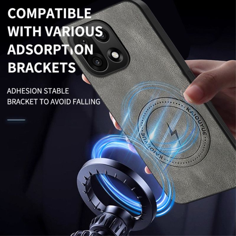 Coque OnePlus 15 MagSafe Effet Cuir