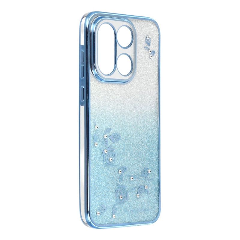 Coque OnePlus 15 Motif Floral avec Cordons
