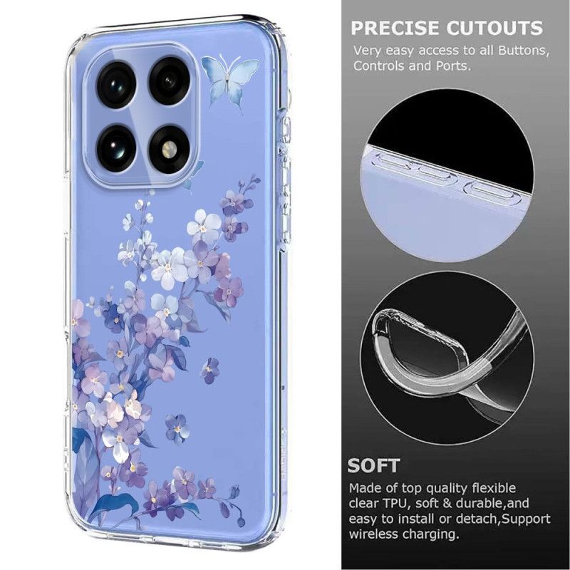 Coque OnePlus 15 Papillons et Fleurs
