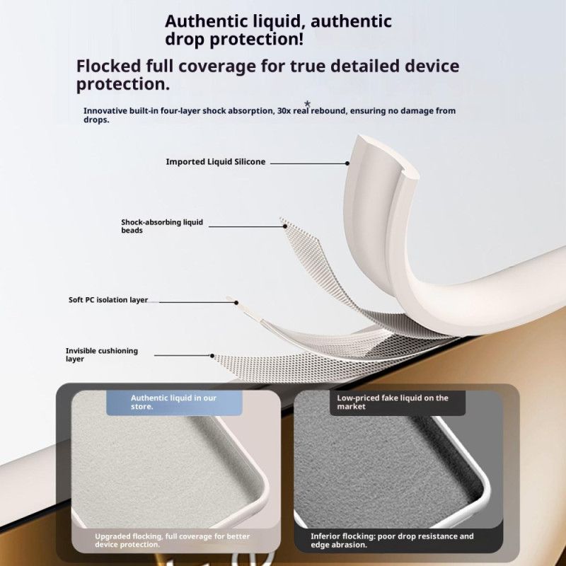 Coque OnePlus 15 Silicone Liquide