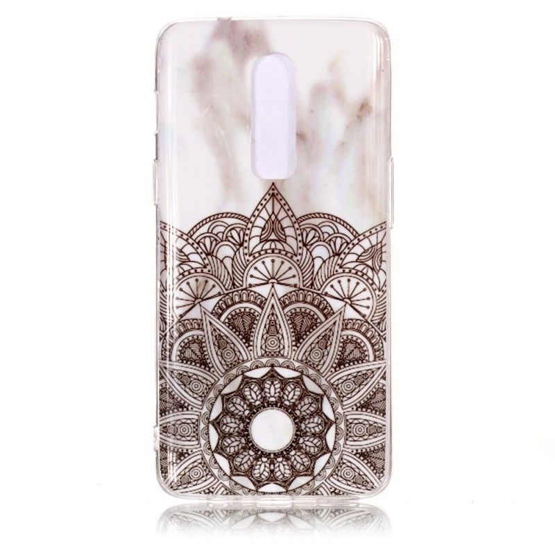 Coque Oneplus 6 Mandala Marbré