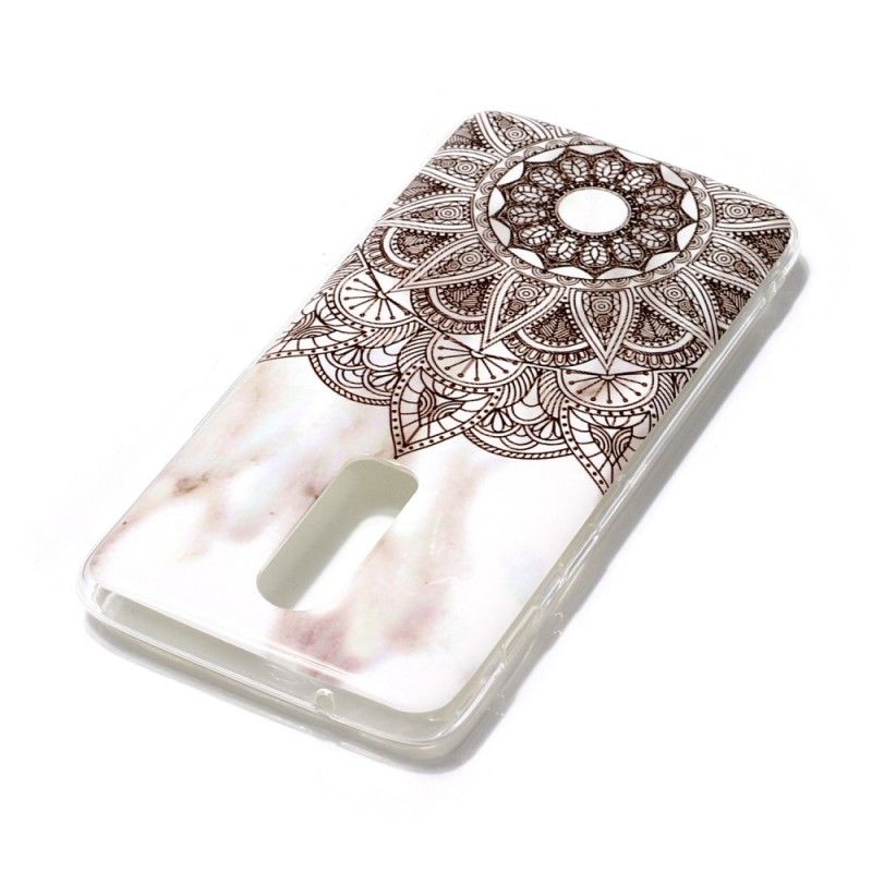 Coque Oneplus 6 Mandala Marbré