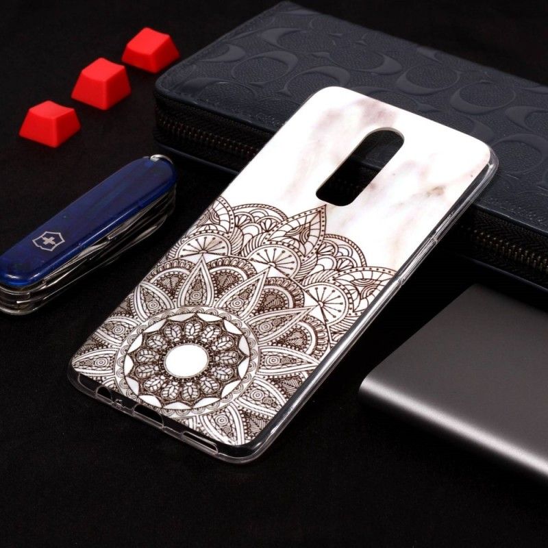 Coque Oneplus 6 Mandala Marbré