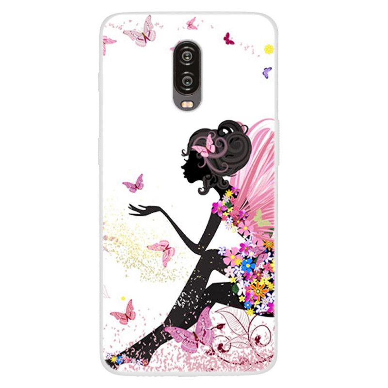 Coque Oneplus 6t Butterfly Lady