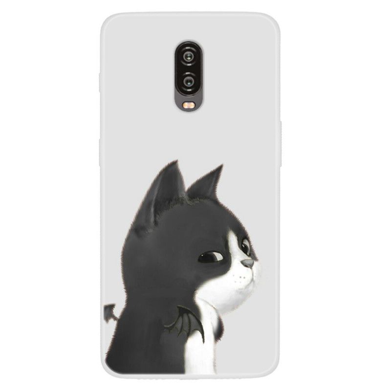 Coque Oneplus 6t Devil Cat