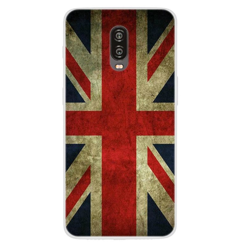 Coque Oneplus 6t Drapeau Anglais