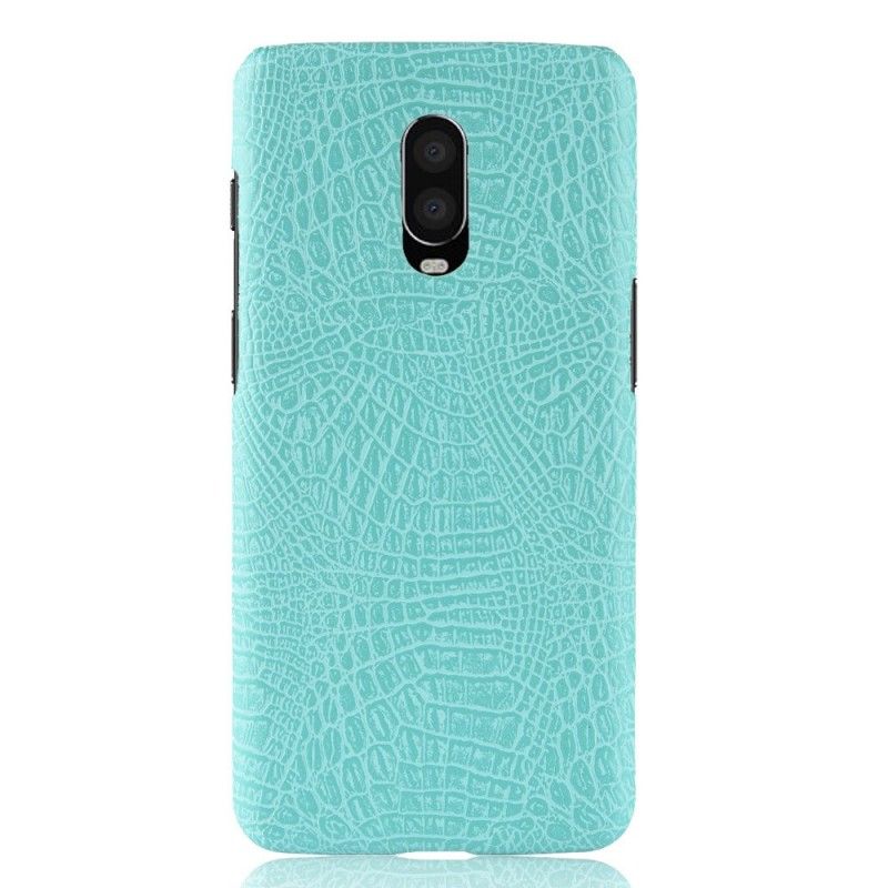 Coque Oneplus 6t Effet Peau De Crocodile