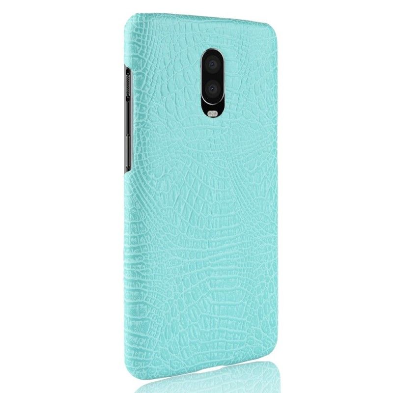 Coque Oneplus 6t Effet Peau De Crocodile