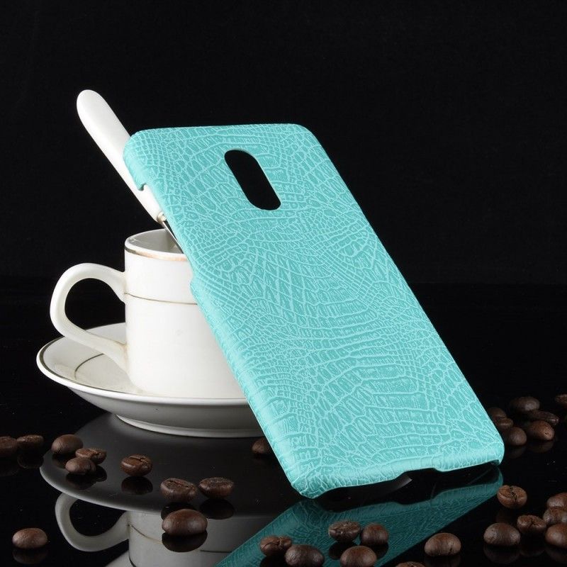 Coque Oneplus 6t Effet Peau De Crocodile