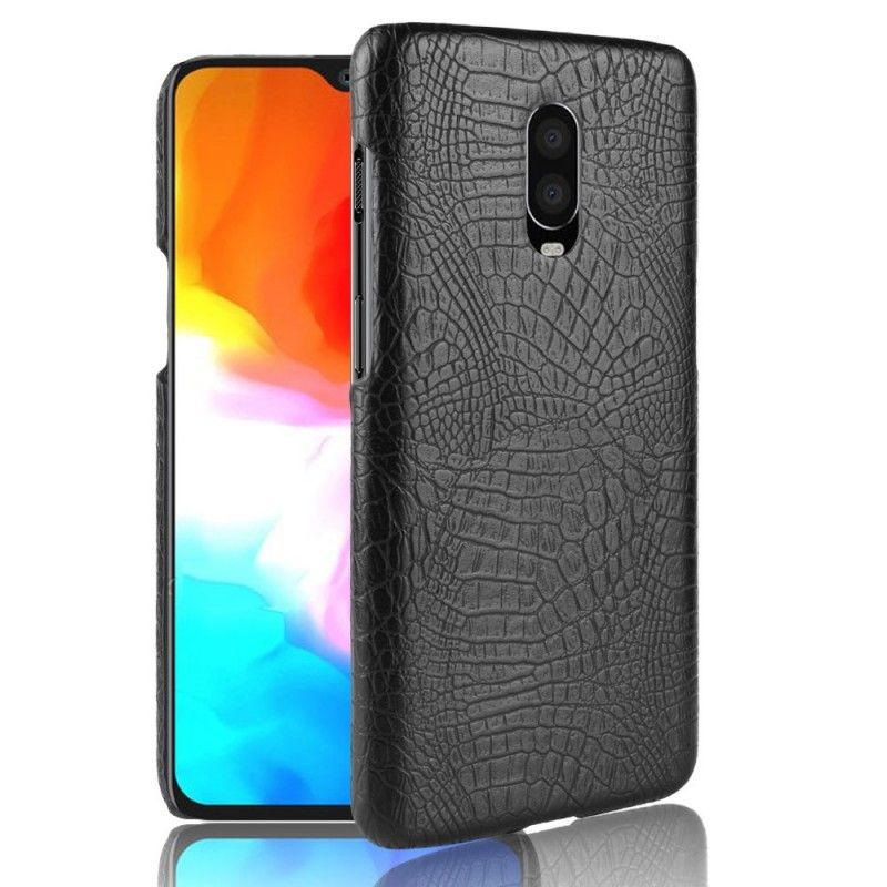 Coque Oneplus 6t Effet Peau De Crocodile