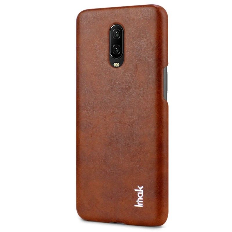 Coque Oneplus 6t Imak Ruiyi Series Effet Cuir