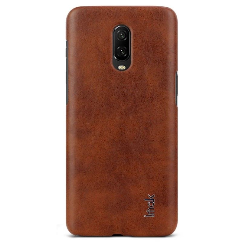 Coque Oneplus 6t Imak Ruiyi Series Effet Cuir