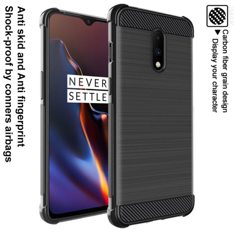 Coque Oneplus 7 Fibre Carbone Brossée Imak