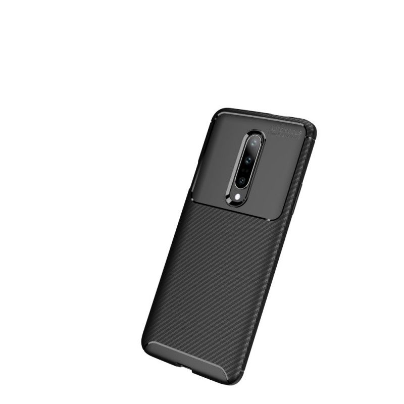 Coque Oneplus 7 Pro Flexible Texture Fibre Carbone