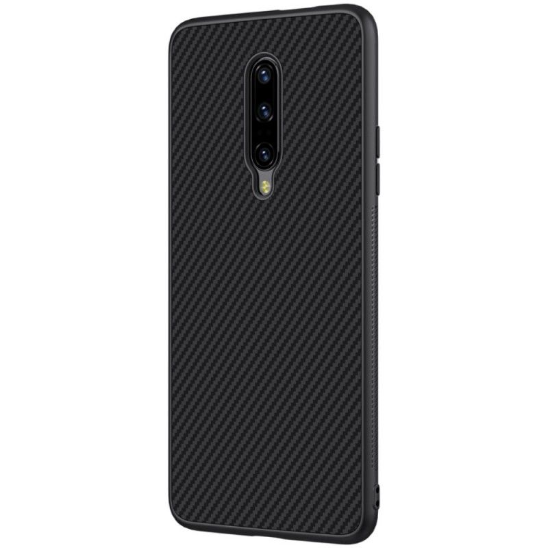 Coque Oneplus 7 Pro Nillkin Fibre Synthétique Et Feuille Magnétique