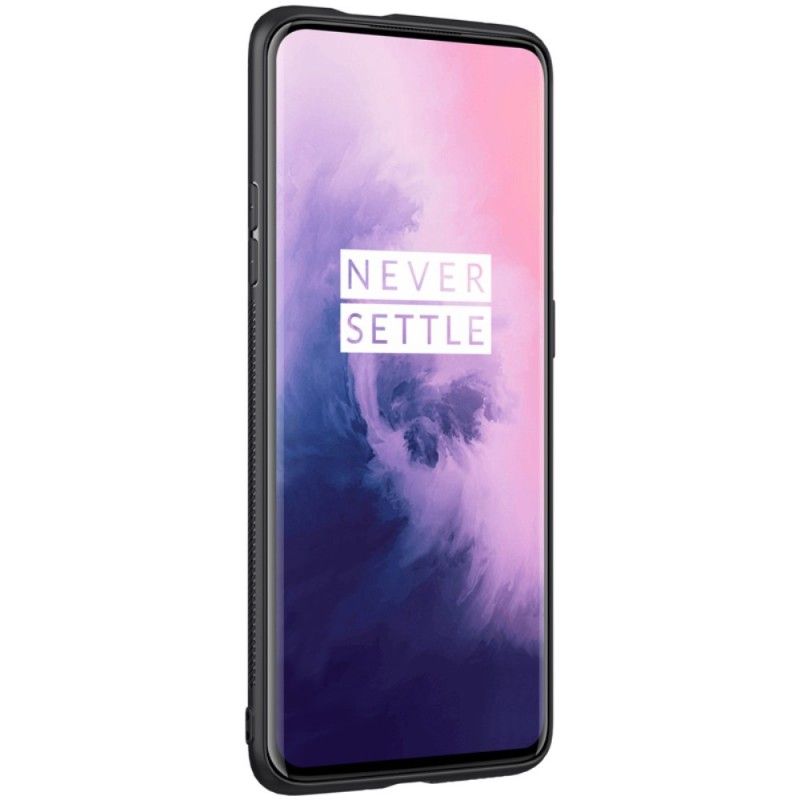 Coque Oneplus 7 Pro Nillkin Fibre Synthétique Et Feuille Magnétique