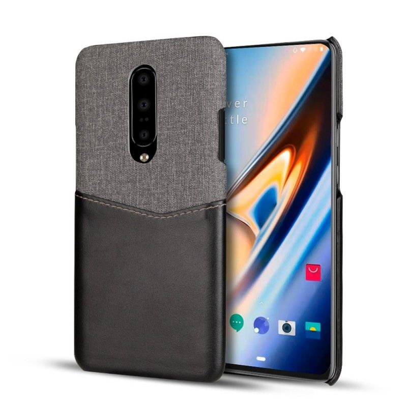 Coque Oneplus 7 Pro Slot Tissu