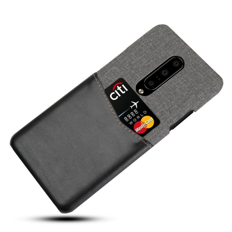 Coque Oneplus 7 Pro Slot Tissu