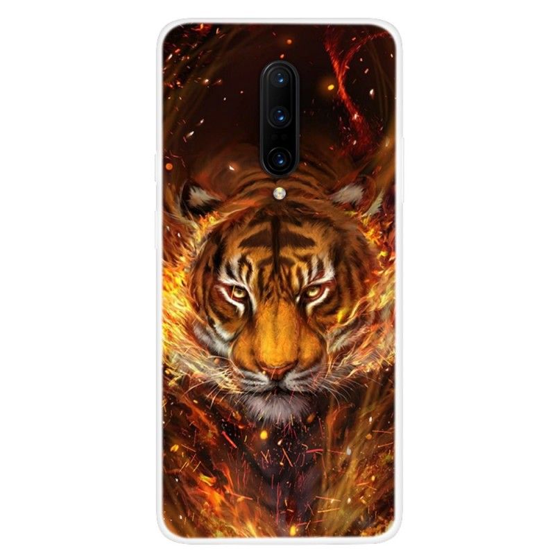 Coque Oneplus 7 Pro Tigre De Feu