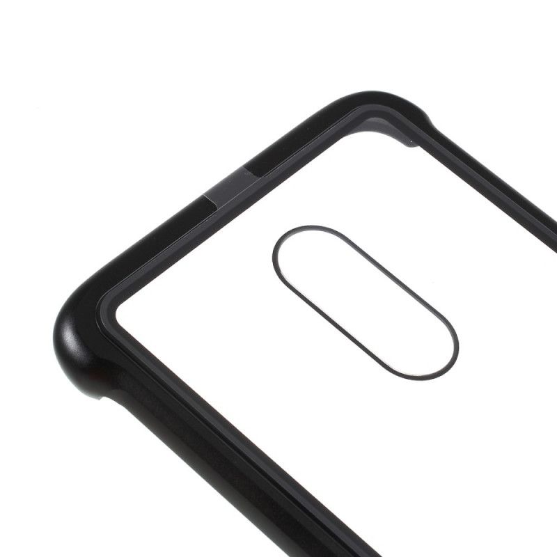 Coque Oneplus 7 Rebord Métal Lenuo